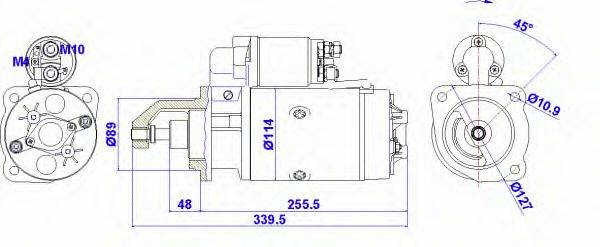 DELCO REMY 19024268 Стартер