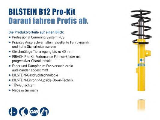 BILSTEIN BIL015741 Комплект ходової частини, пружини / амортизатори