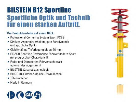 BILSTEIN BIL016786 Комплект ходової частини, пружини / амортизатори