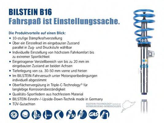 BILSTEIN BIL008681 Комплект ходової частини, пружини / амортизатори