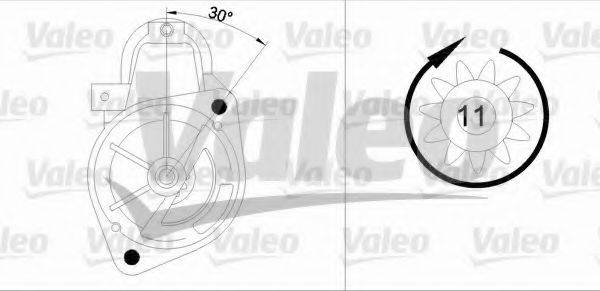 VALEO 455720 Стартер
