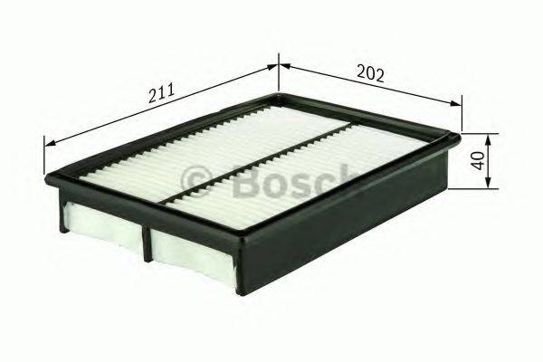 BOSCH 1457433963 Повітряний фільтр