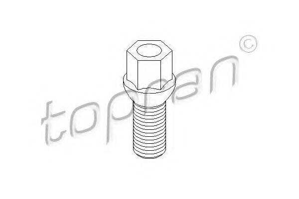 TOPRAN 111477 Болт для кріплення колеса