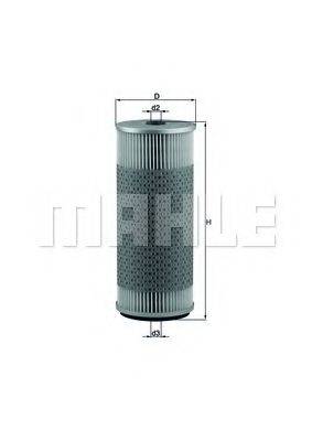 KNECHT OX75D Масляний фільтр