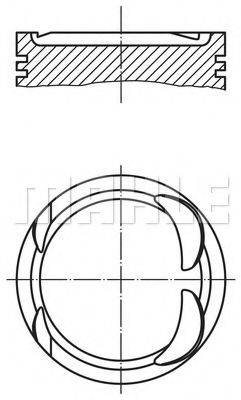 PERFECT CIRCLE 56007780 Поршень