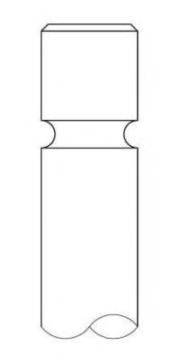INTERVALVES 2251002 Впускний клапан