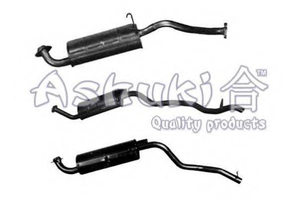 ASHUKI C70931 Глушник вихлопних газів кінцевий