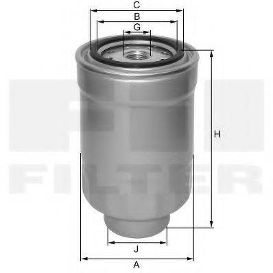 FIL FILTER ZP3161F Паливний фільтр