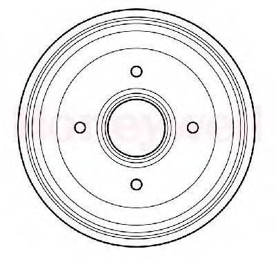BENDIX 329700B Гальмівний барабан