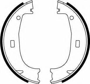 BENDIX 361375B Комплект гальмівних колодок