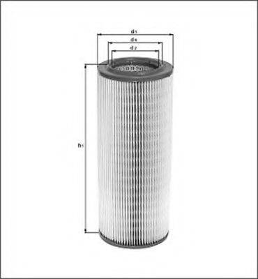 MAGNETI MARELLI 154084271890 Повітряний фільтр